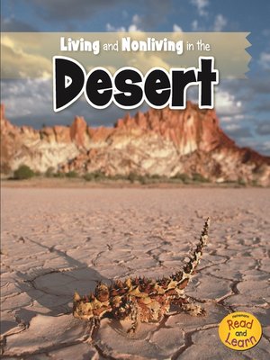 cover image of Living and Nonliving in the Desert
